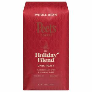 Peet's Coffee Coffee, Whole Bean, Dark Roast, Holiday Blend