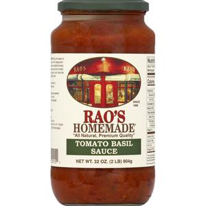 Rao's Homemade Tomato Basil Pasta Sauce