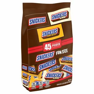 Snickers Chocolate Candy Bars Fun Size Variety Mix