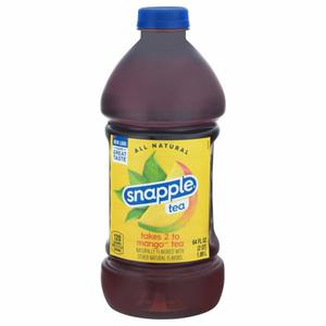 Snapple Takes 2 to Mango Tea Tea, Takes 2 to Mango