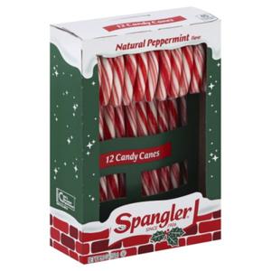 Spangler Candy Canes, Peppermint Flavor