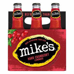 Mike's Hard Lemonade Malt Beverage, Hard Cranberry Lemonade 6/11.2 oz bottles