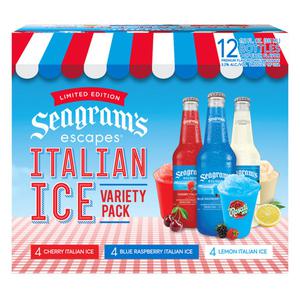 Seagram's Escapes Italian Ice Seasonal Variety Pack