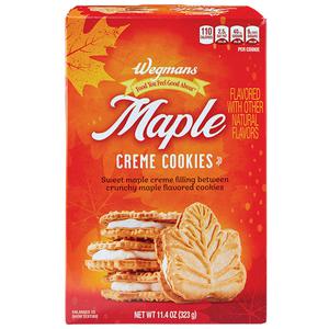 Wegmans Maple Creme Cookies