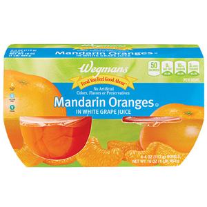 Wegmans Mandarin Oranges in White Grape Juice