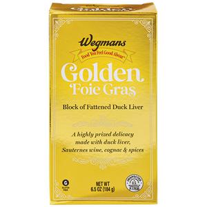 Wegmans Golden Foie Gras (Block of Fattened Duck Liver)