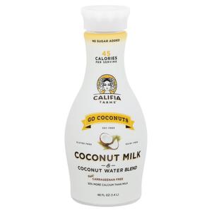 Califia Farms Coconut Milk & Coconut Water Blend, Go Coconuts