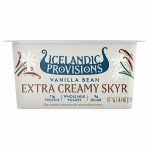 Icelandic Provisions Skyr, Vanilla Bean, Extra Creamy