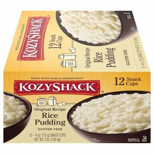 Kozy Shack Rice Pudding, Original Recipe