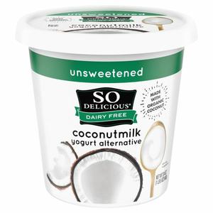 So Delicious Dairy Free Yogurt Alternative, Coconutmilk, Unsweetened