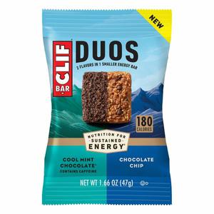 Clif Bar CLIF BAR Duos Energy Bar, Cool Mint Chocolate/Chocolate Chip