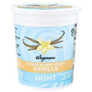 Wegmans Light Blended Vanilla Nonfat Yogurt