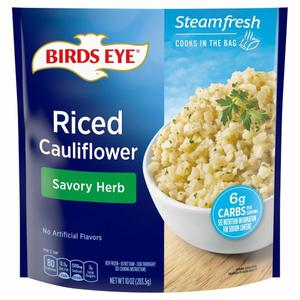 Birds Eye Steamfresh Riced Cauliflower, Savory Herb