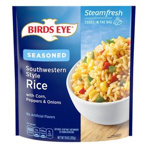 Birds Eye Steamfresh Birds Eye Rice, Seasoned, Southern Style