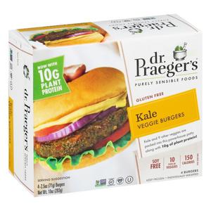 Dr Praegers Dr. Praeger's Veggie Burgers, Kale