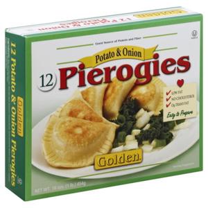 Golden. Golden Pierogies, Potato & Onion