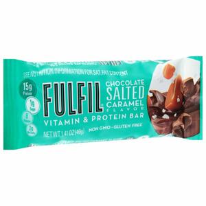 Fulfil Vitamin & Protein Bar, Chocolate Salted Caramel Flavor