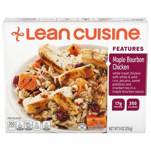 Lean Cuisine. Lean Cuisine Features Maple Bourbon Chicken