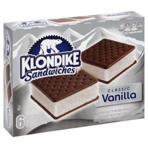 Klondike Sandwiches, Classic Vanilla