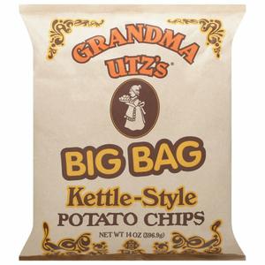 Grandma Utz's Potato Chips, Kettle-Style, Big Bag