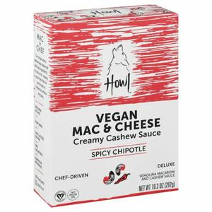 Howl Mac & Cheese, Vegan, Spicy Chipotle