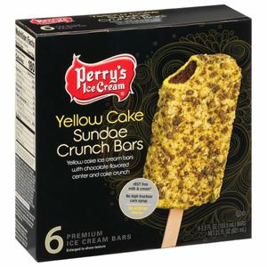 Perry's Ice Cream Sundae Crunch Bars, Yellow Cake