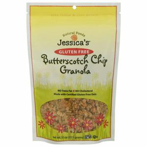 Jessica's Granola, Gluten Free, Butterscotch Chip