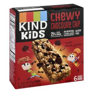 KIND Kids Kids Granola Bars, Chocolate Chip, Chewy