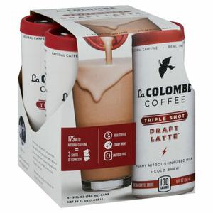 La Colombe Draft Latte Triple Shot Draft Latte Coffee, Triple Shot