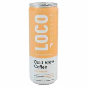 Loco Coffee Coffee with Oatmilk, Vanilla Honey, Cold Brew