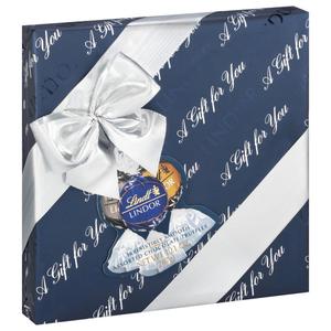 Lindt Holiday Assorted Dark Chocolate Wrapped Gift Box