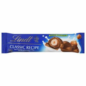 Lindt Classic Recipe Milk Chocolate, Whole Hazelnuts, Classic Recipe