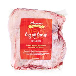 Wegmans Bone-In Lamb Leg