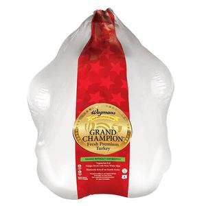 Wegmans Antibiotic Free Grand Champion Turkey, Fresh 18-22 lb.