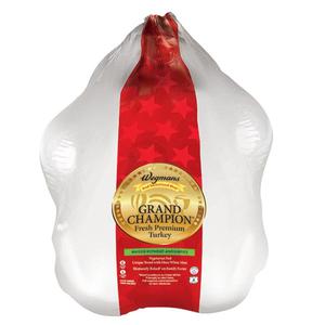 Wegmans Antibiotic Free Grand Champion Turkey, Fresh 10-14 lb.