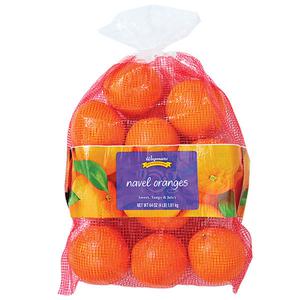 Wegmans Navel Oranges, Bagged