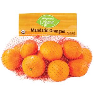 Wegmans Organic Mandarin Oranges, Bagged