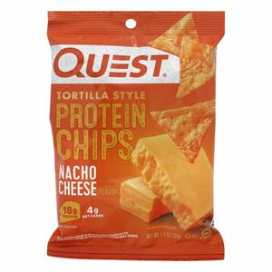 Quest Nutrition Quest Protein Chips, Nacho Cheese Flavor, Tortilla Style