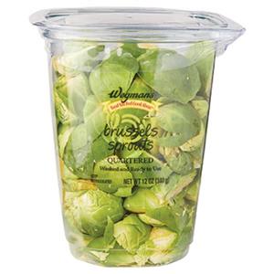 Wegmans Brussels Sprouts Quartered