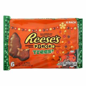 Reese's Candy, Milk Chocolate Peanut Butter, Trees, 6 Pack