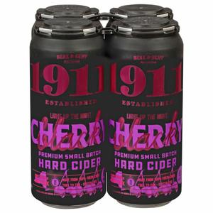 1911 Established 1911 Black Cherry 4/16 oz cans