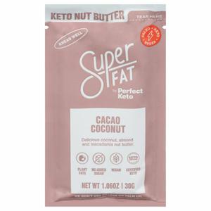 Super Fat SuperFat Keto Nut Butter, Cacao Coconut