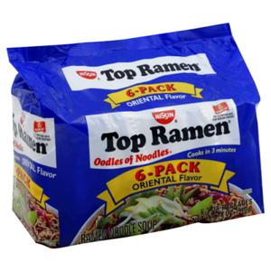 Top Ramen Top Ramen Oodles of Noodles Soup, Oriental Flavor