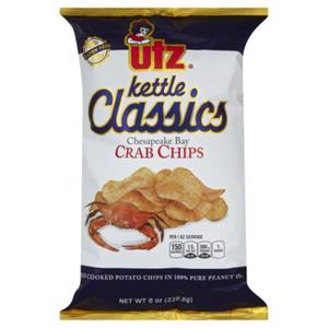 Utz Kettle Classics Crab Chips, Chesapeake Bay