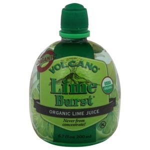 Volcano Juice, Organic, Lime Burst