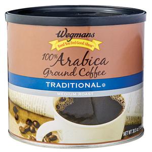 Wegmans Canned Traditional Ground Coffee, FAMILY PACK