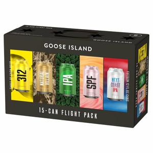 Goose Flight Pack Beer Variety Pack 15/12 oz cans