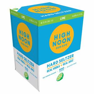 High Noon High Noon Lime 4 Pack