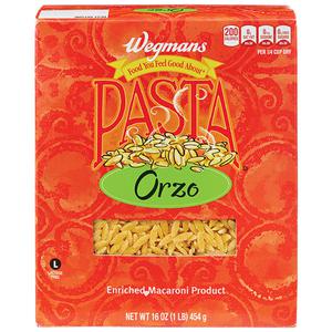 Wegmans Orzo Pasta