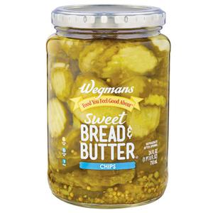 Wegmans Sweet Bread & Butter Pickle Chips